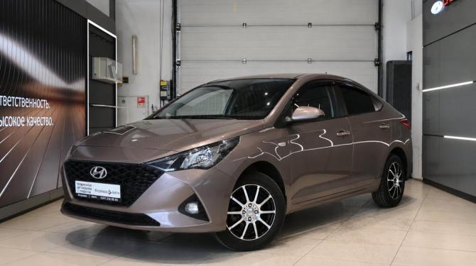 Hyundai Solaris II Рестайлинг с пробегом 2020 года, цена 1 350 000 рублей, 97264 км, седан, Автокод Объявления