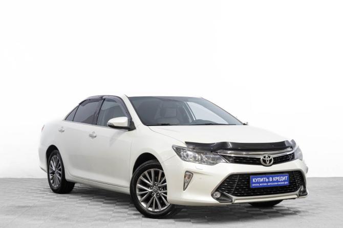 Toyota Camry VII (XV50) Рестайлинг 2 с пробегом 2018 года, цена 2 599 000 рублей, 115000 км, седан, Автокод Объявления
