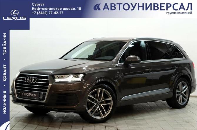 Audi Q7 II (4M) с пробегом 2017 года, цена 4 965 000 рублей, 127101 км, внедорожник, Автокод Объявления