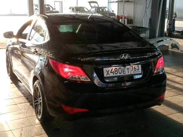 Hyundai Solaris I Рестайлинг с пробегом 2015 года, цена 963 000 рублей, 136100 км, седан, Автокод Объявления