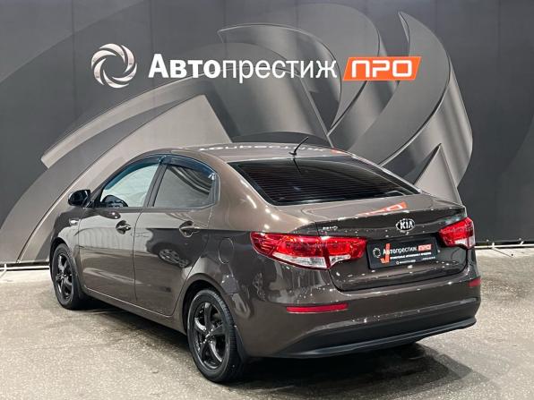 Kia Rio III Рестайлинг с пробегом 2016 года, цена 1 040 000 рублей, 109421 км, седан, Автокод Объявления
