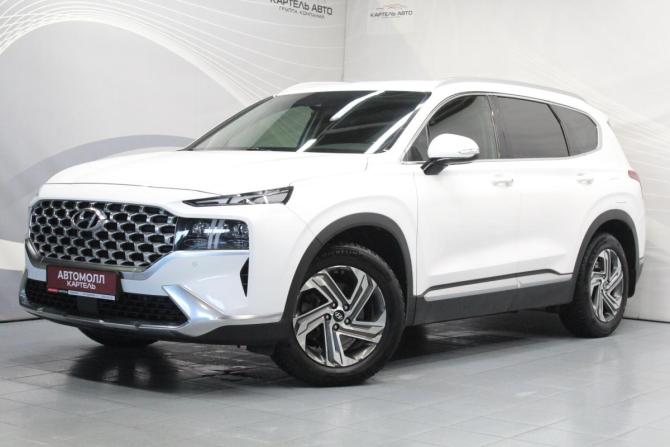 Hyundai Santa Fe IV Рестайлинг с пробегом 2021 года, цена 3 219 000 рублей, 58698 км, внедорожник, Автокод Объявления