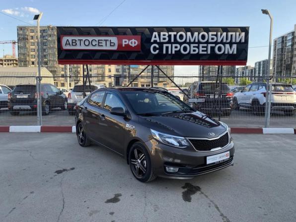 Kia Rio III Рестайлинг с пробегом 2016 года, цена 1 095 920 рублей, 71000 км, седан, Автокод Объявления