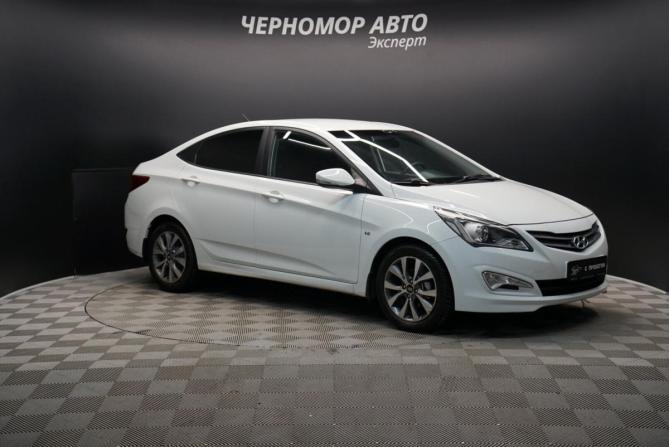 Hyundai Solaris I Рестайлинг с пробегом 2015 года, цена 1 245 000 рублей, 158000 км, седан, Автокод Объявления