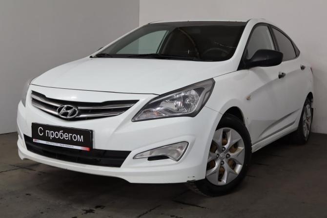 Hyundai Solaris I Рестайлинг с пробегом 2015 года, цена 709 000 рублей, 128000 км, седан, Автокод Объявления
