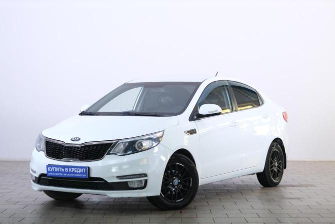Kia Rio III Рестайлинг с пробегом 2016 года, цена 899 000 рублей, 166000 км, седан, Автокод Объявления