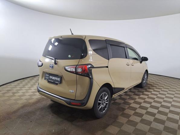 Toyota Sienta II Рестайлинг с пробегом 2019 года, цена 1 360 000 рублей, 126893 км, компактвэн, Автокод Объявления