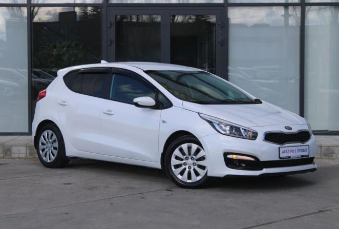Kia Ceed II Рестайлинг с пробегом 2017 года, цена 1 205 000 рублей, 104757 км, хэтчбек, Автокод Объявления