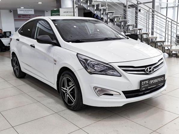 Hyundai Solaris I Рестайлинг с пробегом 2015 года, цена 899 000 рублей, 135180 км, седан, Автокод Объявления