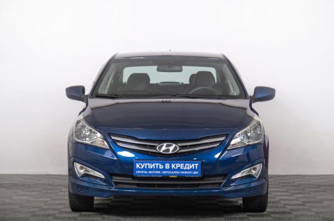 Hyundai Solaris I Рестайлинг с пробегом 2015 года, цена 1 069 000 рублей, 100200 км, седан, Автокод Объявления