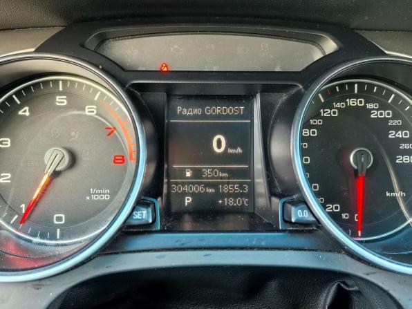 Audi A5 I (8T) Рестайлинг с пробегом 2014 года, цена 1 200 000 рублей, 304005 км, лифтбек, Автокод Объявления