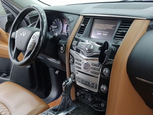 Infiniti QX80 I Рестайлинг 2 с пробегом 2018 года, цена 5 000 000 рублей, 95420 км, внедорожник, Автокод Объявления