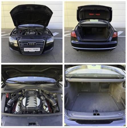 Audi A8 III (D4) с пробегом 2010 года, цена 1 185 000 рублей, 260962 км, седан, Автокод Объявления