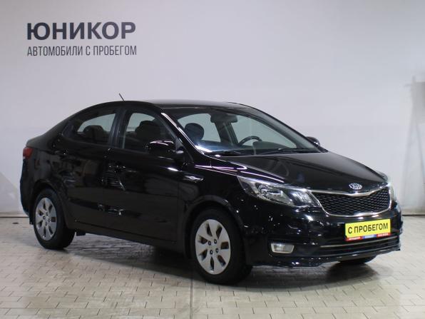 Kia Rio III Рестайлинг с пробегом 2015 года, цена 879 000 рублей, 144112 км, седан, Автокод Объявления