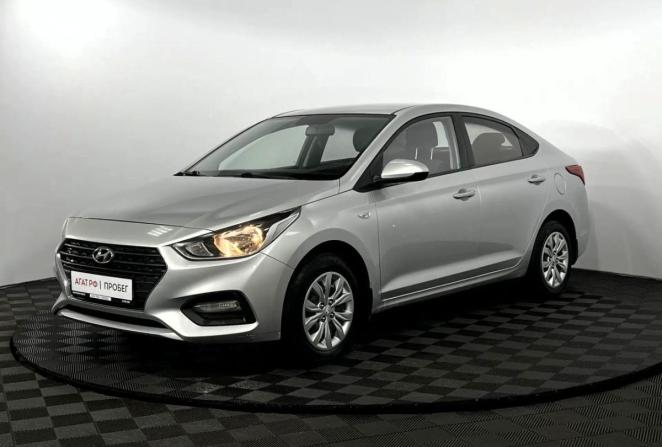 Hyundai Solaris I Рестайлинг с пробегом 2017 года, цена 1 220 000 рублей, 119200 км, седан, Автокод Объявления