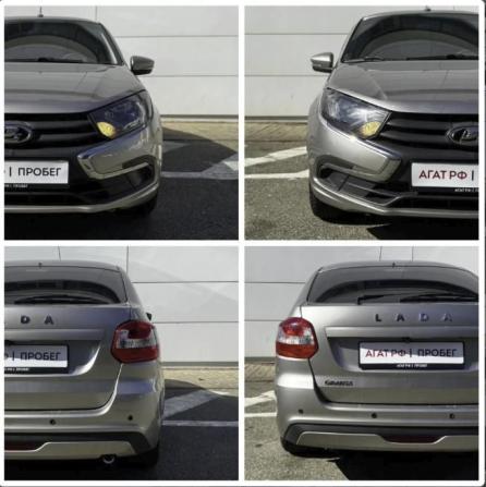 Lada (ВАЗ) Granta I Рестайлинг с пробегом 2021 года, цена 740 000 рублей, 102064 км, лифтбек, Автокод Объявления