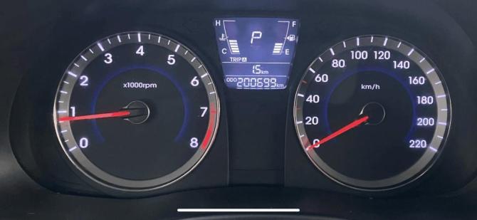 Hyundai Solaris I с пробегом 2011 года, цена 599 000 рублей, 200694 км, седан, Автокод Объявления