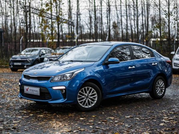 Kia Rio IV Рестайлинг с пробегом 2020 года, цена 1 305 000 рублей, 125717 км, седан, Автокод Объявления