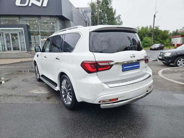 Infiniti QX80 I Рестайлинг 2 с пробегом 2018 года, цена 5 300 000 рублей, 49502 км, внедорожник, Автокод Объявления