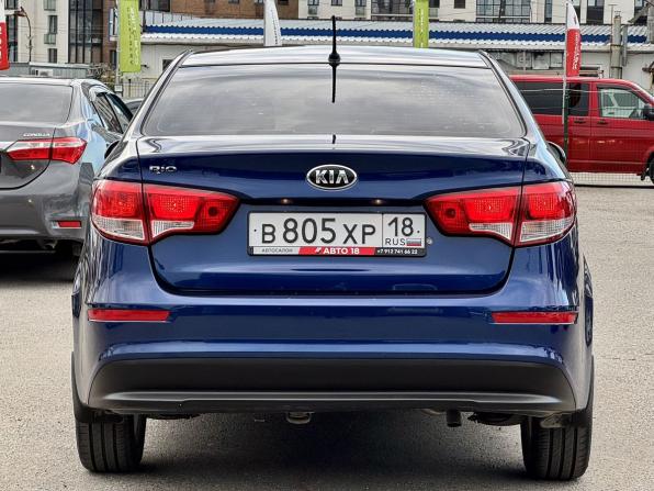 Kia Rio III Рестайлинг с пробегом 2016 года, цена 1 199 000 рублей, 87363 км, седан, Автокод Объявления