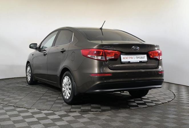 Kia Rio III Рестайлинг с пробегом 2016 года, цена 1 255 000 рублей, 107190 км, седан, Автокод Объявления