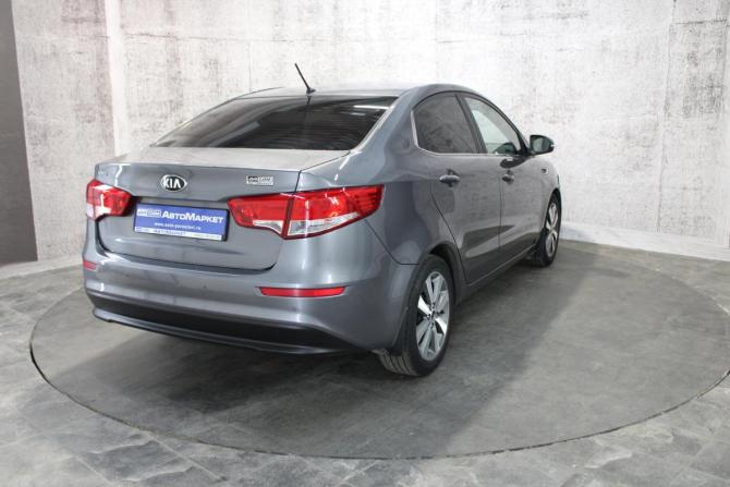 Kia Rio III Рестайлинг с пробегом 2016 года, цена 855 000 рублей, 198825 км, седан, Автокод Объявления