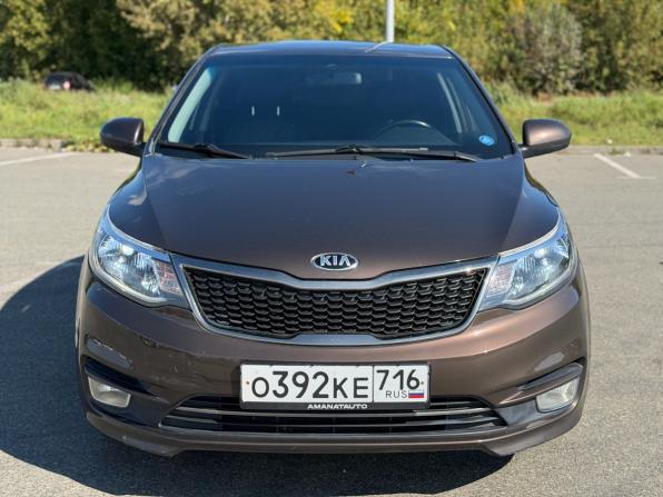 Kia Rio III Рестайлинг с пробегом 2015 года, цена 990 000 рублей, 148589 км, седан, Автокод Объявления