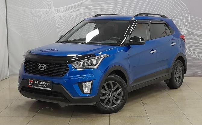 Hyundai Creta I Рестайлинг с пробегом 2021 года, цена 2 299 000 рублей, 27848 км, внедорожник, Автокод Объявления
