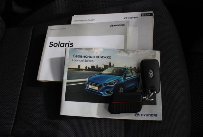 Hyundai Solaris I Рестайлинг с пробегом 2017 года, цена 1 430 000 рублей, 114356 км, седан, Автокод Объявления