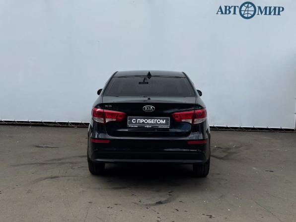 Kia Rio III Рестайлинг с пробегом 2016 года, цена 1 173 000 рублей, 131065 км, седан, Автокод Объявления