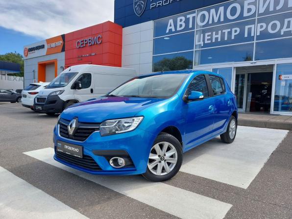 Renault Sandero II Рестайлинг с пробегом 2018 года, цена 1 220 000 рублей, 62418 км, хэтчбек, Автокод Объявления