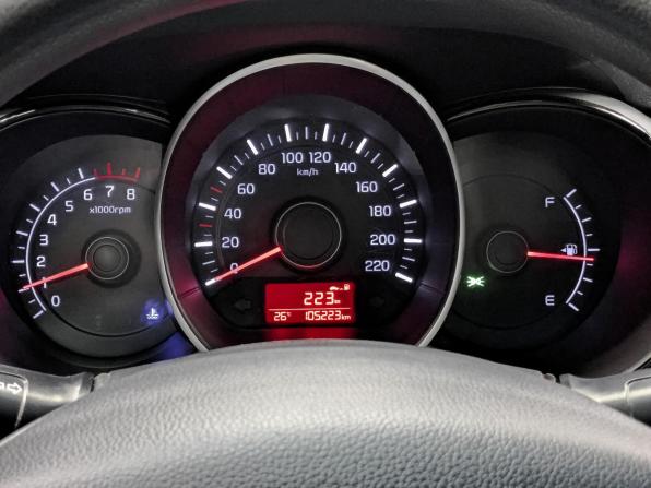 Kia Rio III Рестайлинг с пробегом 2015 года, цена 955 000 рублей, 105216 км, седан, Автокод Объявления