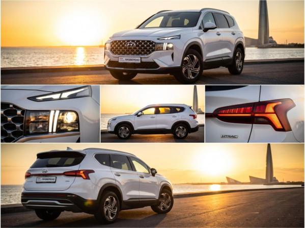 Hyundai Santa Fe IV Рестайлинг с пробегом 2020 года, цена 3 087 315 рублей, 53011 км, внедорожник, Автокод Объявления