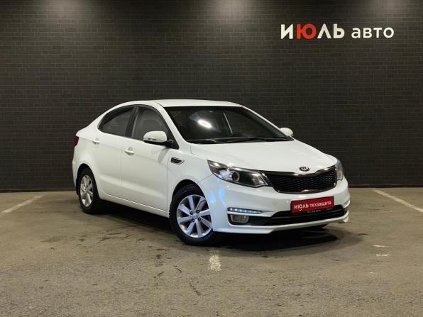 Kia Rio III Рестайлинг с пробегом 2016 года, цена 1 149 000 рублей, 128977 км, седан, Автокод Объявления