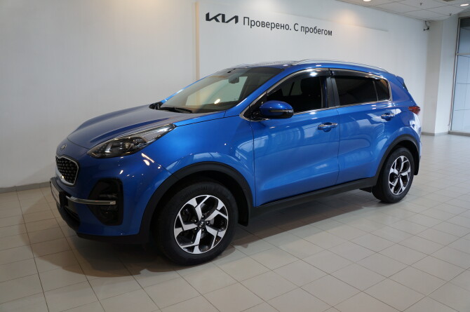 Kia Sportage 2019 синий