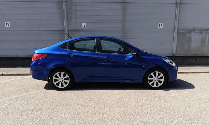 Hyundai Solaris I с пробегом 2011 года, цена 779 000 рублей, 118457 км, седан, Автокод Объявления