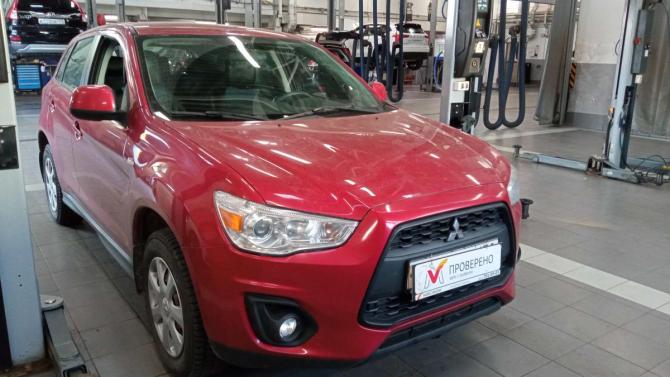 Mitsubishi ASX I Рестайлинг с пробегом 2013 года, цена 979 000 рублей, 103345 км, внедорожник, Автокод Объявления