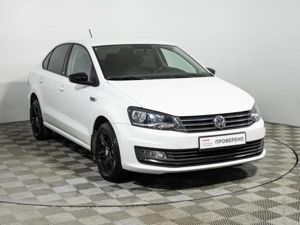Volkswagen Polo V Рестайлинг с пробегом 2017 года, цена 1 199 700 рублей, 113095 км, седан, Автокод Объявления