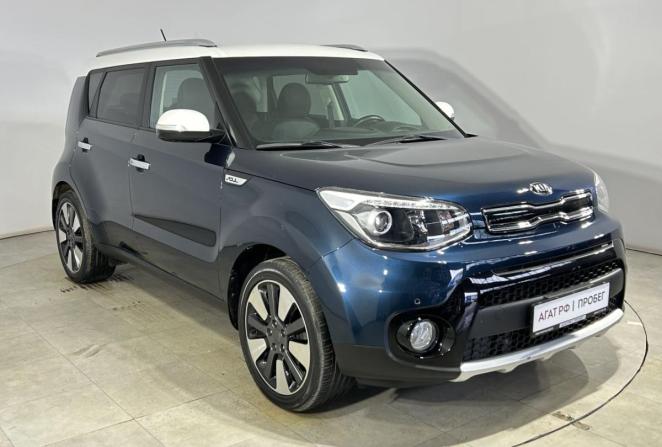 Kia Soul II Рестайлинг с пробегом 2017 года, цена 1 650 000 рублей, 43640 км, хэтчбек, Автокод Объявления