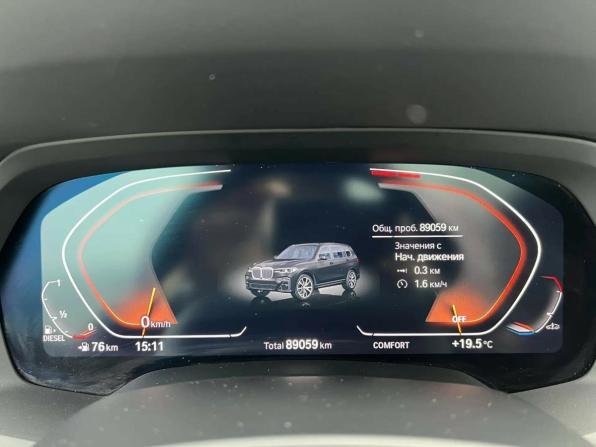 BMW X7 I (G07) с пробегом 2021 года, цена 9 500 000 рублей, 89059 км, внедорожник, Автокод Объявления