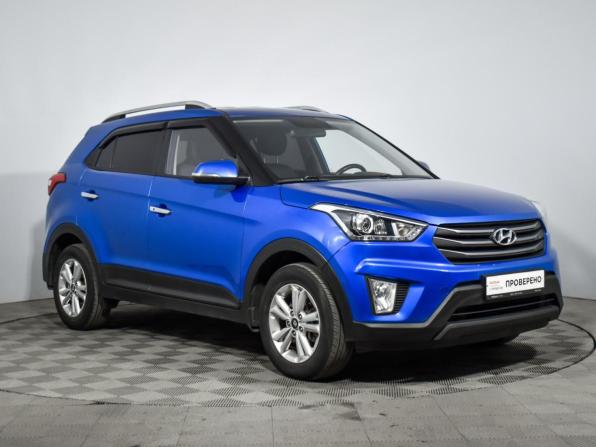 Hyundai Creta I с пробегом 2018 года, цена 1 685 000 рублей, 105504 км, внедорожник, Автокод Объявления