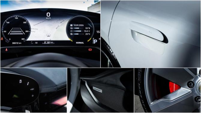Porsche Taycan I с пробегом 2020 года, цена 7 890 000 рублей, 35477 км, седан, Автокод Объявления