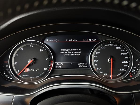 Audi RS 7 I (4G) Рестайлинг с пробегом 2017 года, цена 5 500 000 рублей, 66427 км, лифтбек, Автокод Объявления
