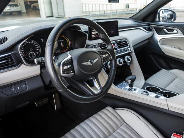 Genesis G70 I Рестайлинг с пробегом 2020 года, цена 3 408 000 рублей, 75500 км, седан, Автокод Объявления
