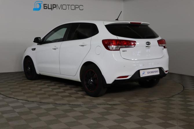 Kia Rio III Рестайлинг с пробегом 2016 года, цена 1 279 990 рублей, 47622 км, хэтчбек, Автокод Объявления