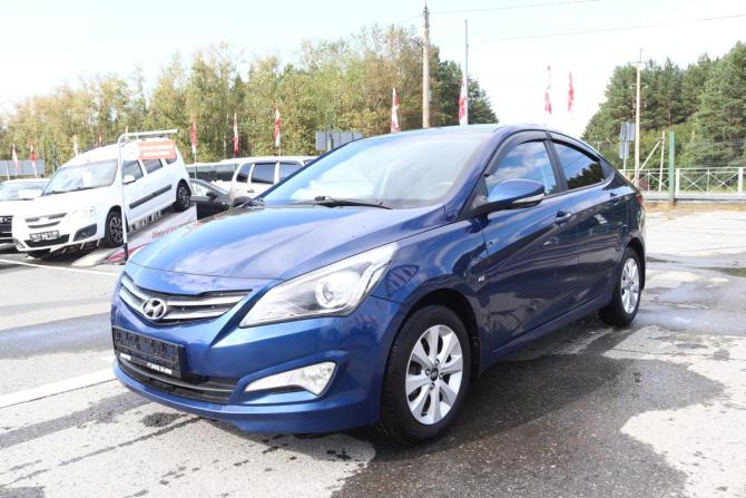 Hyundai Solaris I Рестайлинг с пробегом 2016 года, цена 1 149 995 рублей, 117243 км, седан, Автокод Объявления