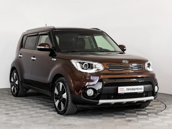 Kia Soul II Рестайлинг с пробегом 2017 года, цена 1 749 000 рублей, 92255 км, хэтчбек, Автокод Объявления