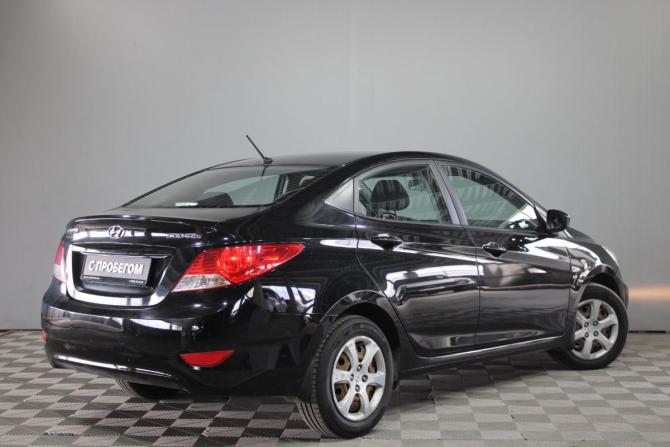 Hyundai Solaris I с пробегом 2014 года, цена 849 000 рублей, 96376 км, седан, Автокод Объявления