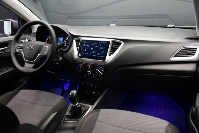 Hyundai Solaris II Рестайлинг с пробегом 2021 года, цена 1 590 000 рублей, 78000 км, седан, Автокод Объявления