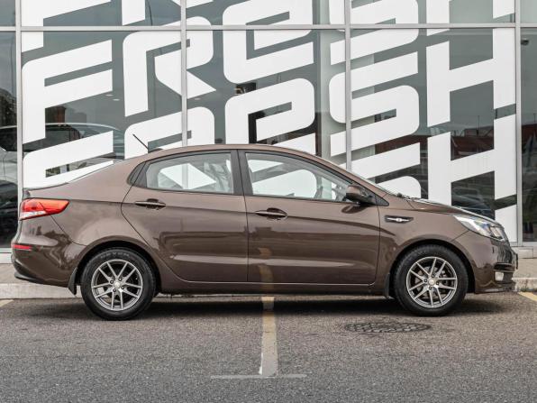 Kia Rio III Рестайлинг с пробегом 2017 года, цена 1 420 000 рублей, 33250 км, седан, Автокод Объявления